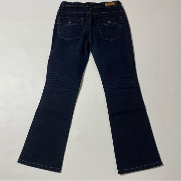 Yanuk | Worker Classic Mid Rise Boot Cut Stretch Jeans - Picture 6 of 9